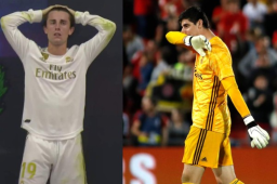 El guardameta no pudo evitar la derrota del Real Madrid ante Mallorca de vista en LaLiga.