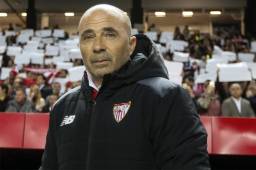 Sampaoli, sobre el Alavés, señaló que se trata de 'un rival complicado' que ha convertido su estadio Mendizorroza en 'un reducto muy difícil'. Foto EFE