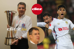 El presidente del Olimpia, Rafael Villeda, alcanzó el primer título internacional en su gestión como mandamás del equipo más laureado de Honduras.