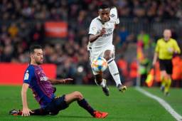 Busquets confía en que los suyos vayan a clasificar al Bernabéu.