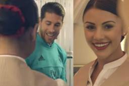 El conjunto blanco ha viajado a París en el portentoso avión de Fly Emirates.