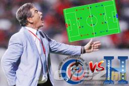 El entrenador Jorge Luis Pinto ha confirmado algunos jugadores. La sorpresa sería la inclusión del delantero del Motagua, Eddie Hernández como centro delantero ante los ticos.