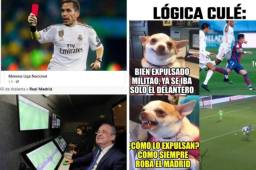 El Atalanta jugó casi todo el partido con un hombre menos y los memes no perdonan al Real Madrid. 'Ayuda del árbitro y del VAR', dicen en las redes.