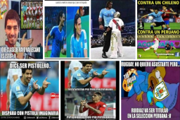¡Llegaron los memes! En está ocasión hacen pedazos a Luis Suárez por fallar el penal contra Perú. Mira como rezaban los incas para clasificar.