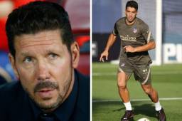 'Los números de Luis Suárez hablan por sí solos', dice Simeone tras el fichaje del uruguayo por el Atlético.