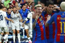 Real Madrid y Barcelona se juegan el liderato en España. El Santiago Bernabéu es el escenario del compromiso.