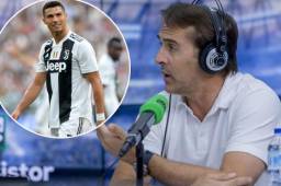 Lopetegui habló de la salida de Cristiano Ronaldo del Real Madrid.