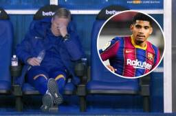 Barcelona tiene problemas en defensa tras la lesión confirmada de Araújo.