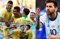 Brasil, Argentina y Colombia, tres favoritas al título, ya conocen a sus rivales en cuartos de final de la Copa América.