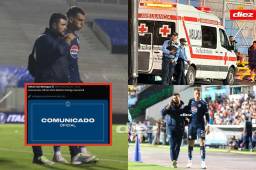 OFICIAL: Motagua informa la parte médica de Rodrigo Auzmendi y el tiempo de recuperación: Tuvo una conmoción...