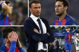 Luis Enrique señaló a sus jugadores, pero sobre todo a Gerard Piqué.