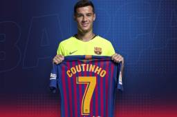 El brasileño Coutinho lucirá ahora la camiseta número 7 en el Barcelona.