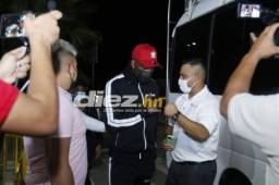 Alberth Elis se una a la concentración de la Selección Nacional de Honduras. FOTOS: Neptali Romero.