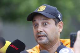 Jeaustin Campos habló este miércoles ante los medios previo al Olancho FC - Real España. FOTO: Neptalí Romero