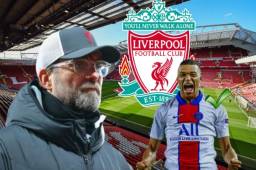 Según el Mirror, Liverpool planea una reconstrucción con Mbappé como fichaje estrella, eso le abriría las puertas para ser el mejor equipo del mundo. Así formaría.