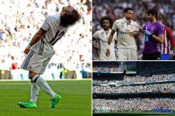 El empate en el Santiago Bernabéu entre Real Madrid y Atlético nos ha dejado una serie de curiosas fotografías que no te puedes perder.