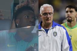 Brasil quedó eliminado en los cuartos de final de la Copa América. Vinicius no jugó por acumulación de amarillas.