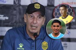 Miguel Falero aclara los temas de Michael Perelló y Marco Aceituno. FOTOS: Neptalí Romero