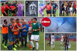 Olimpia y Motagua empataron en la edición 244 del clásico capitalino. Acá las imágenes curiosas del encuentro. Fotos David Romero, Johny Magallanes y Ronald Aceituno