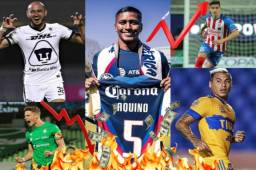 Pachuca, Atlas, Tigres y América son unos de los equipos que más cambios en sufrieron en su plantilla para el Guardianes 2021 en la Liga MX.