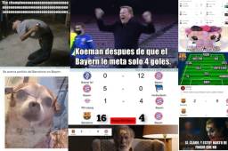 Las redes sociales explotan con divertidos memes y recuerdan la paliza del Bayern sobre el Barcelona hace un año (8-2). ¿Se volverá a repetir?