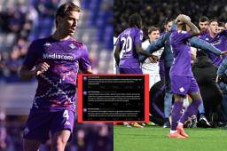 OFICIAL: Fiorentina publica nuevo comunicado sobre el estado de salud de Edoardo Bove: “Actualmente está en alerta...”