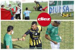 Marathón goleó 3-0 al Real España en el Yankel Rosenthal. Estas son las imágenes curiosas que captó el lente de DIEZ del encuentro. Fotos Neptalí Romero