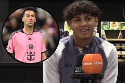 David Ruiz habló del consejo de Sergio Busquets en cada partido del Inter de Miami.