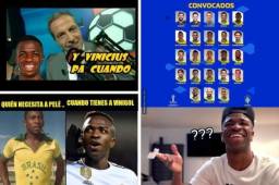 Real Madrid venció 2-1 al Elche en la Liga de España y los memes dicen presente con Vinicius de protagonista por su doblete.
