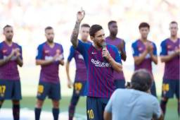 Lionel Messi aseguró estar orgulloso de ser el nuevo capitán del FC Barcelona.