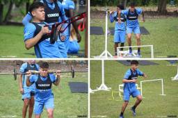 Se bajó del avión y se puso a tono el argentino y nuevo fichaje del Motagua, Fabricio Brener. En su primer entrenamiento dejó buenas sensaciones con el campeón de Honduras, Motagua.