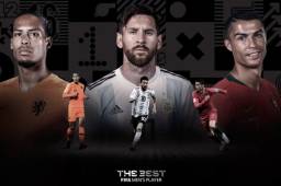 Van Dijk, Messi y Cristiano Ronaldo se volverán a ver las caras para el premio 'The Best' de la FIFA.