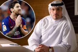 El presidente del Manchester City quiso amarrar a Messi con ayuda de Guardiola, pero sin éxito.