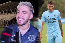 Agustín Auzmendi (27) jugará junto a su hermano menor, Rodrigo (23) en Motagua para el Clausura 2024.