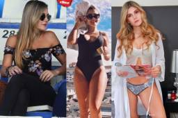 De mucha belleza se llenó el estadio Nacional por el juego del Olimpia, pero hubo una que robó muchos suspiros.