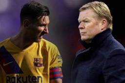 Koeman habla por primera vez de la salida de Lionel Messi.