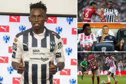 Alberth Elis se marcha del Monterrey tras haber visto acción en cinco partidos y sumado un total de 210 minutos en Liga MX.