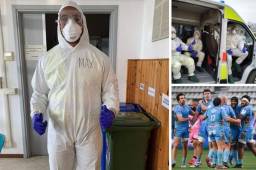 Maxime Mbandà, jugador de rugby de la selección de Italia, ha dejado a un lado su gran pasión para ayudar en la lucha contra el coronavirus. Trabaja 13 horas al día en una ambulancia.
