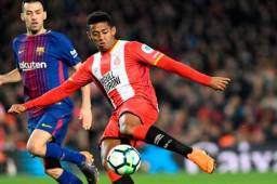 'Choco' Lozano solo ha podido sumar 348 minutos esta temporada con el Girona.