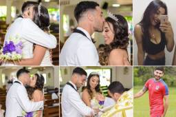 El defensor José Cañete dio a conocer que se casó con su bella prometida cinco meses después de haber abandonado al Olimpia.