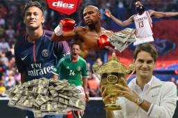 En el presente listado te presentamos a los deportistas mejor pagados a nivel mundial, se incluyen a los que mejor salario devengan en la Liga MX, la que mejor paga en América junto a la MLS.