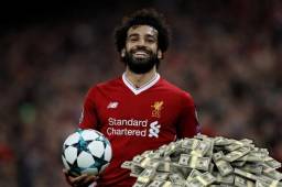 Mohamed Salah es el mejor goleador de la Liga Premier en esta temporada.