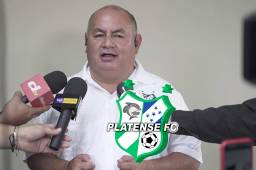 Wilson Williams, presidente financiero de Platense, se refirió al tema. Se marchó decepcionado. FOTO: Mauricio Ayala.