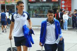 Roberto Moreira Aldana y Matías Galvaliz viajaron con Motagua a Costa Rica.