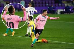 Barcelona alcanzó los 24 puntos en la liga española tras vencer al Valladolid.