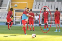 El delantero hondureño volvió jugó sus primeros minutos en la pretemporada de Girona.