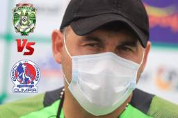 El entrenador del Marathón, Martín 'Tato' García, espera que ante Olimpia aparezca la mejor versión del equipo que ha entrenado.