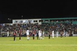 Independiente y Santos no pasaron del empate en Siguatepeque. Foto: Taly Alvarado.