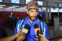 Jonathan Ferrari lamentó todo lo sucedido el pasado sábado en Tegucigalpa. Foto Moisés Valenzuela.