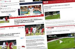 La Selección de Honduras empató 1-1 con Bielorrusia en Minsk con un golazo de tiro libre de Alex López y esto destacó la prensa internacional sobre el encuentro.